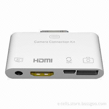 Multifunction HDMI Connection Kit for iPad, iPad 2, iPhone 4, iPod touch 4G